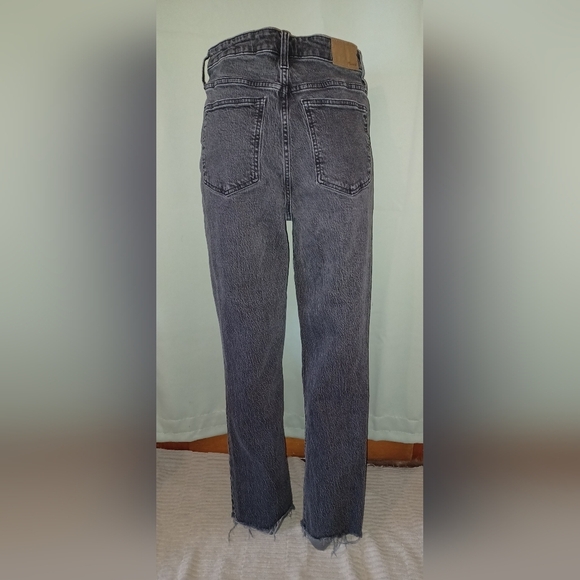 A Madewell The Curvy Perfect Vintage Straight Jean Lunar Wash - Picture 4 of 9